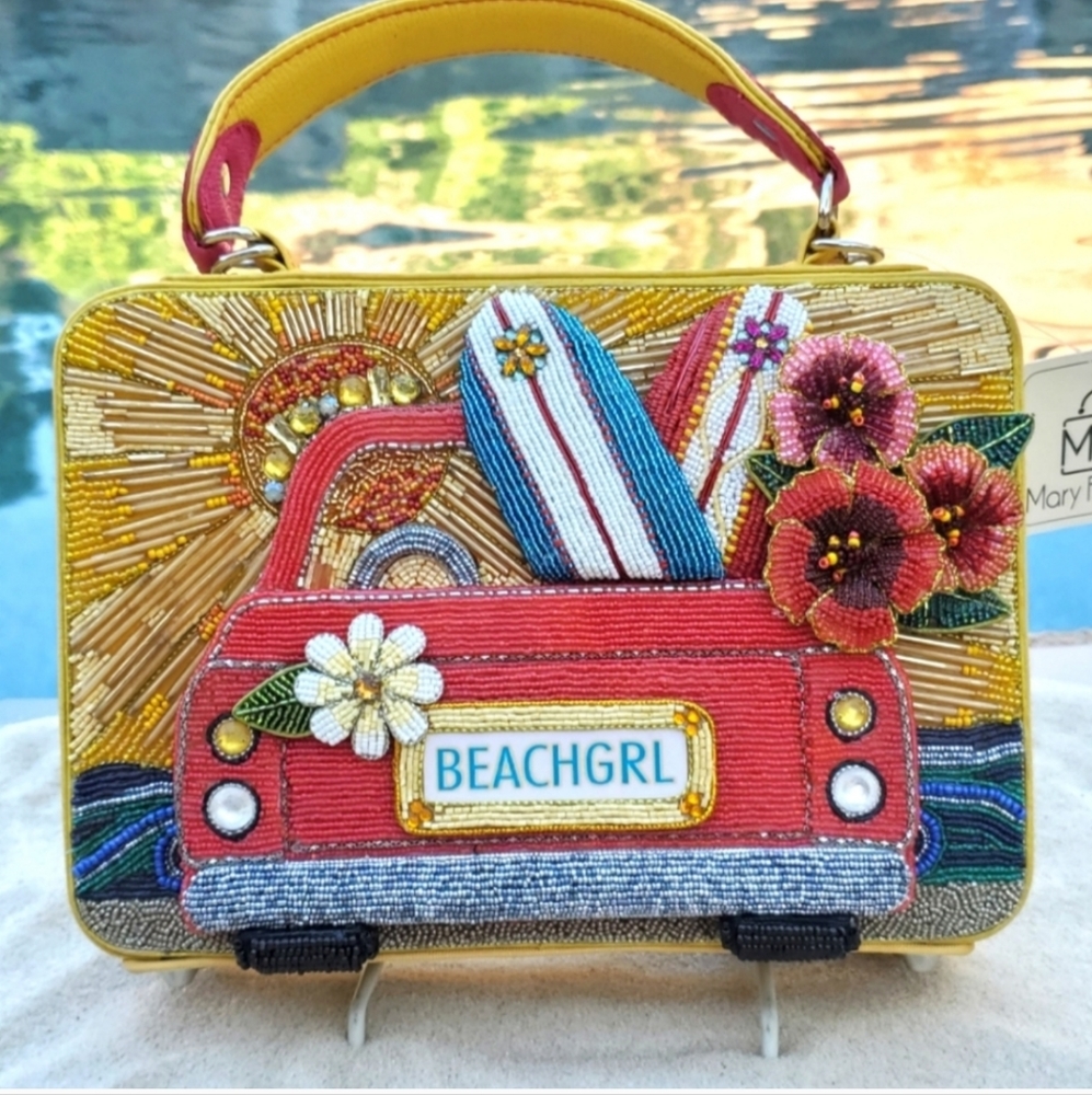 Mary Frances Beach Babe Handbag NWT